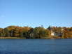 Осень в городе, море
